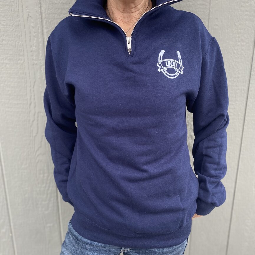 PONY CLUB 1/4 ZIP PULLOVER