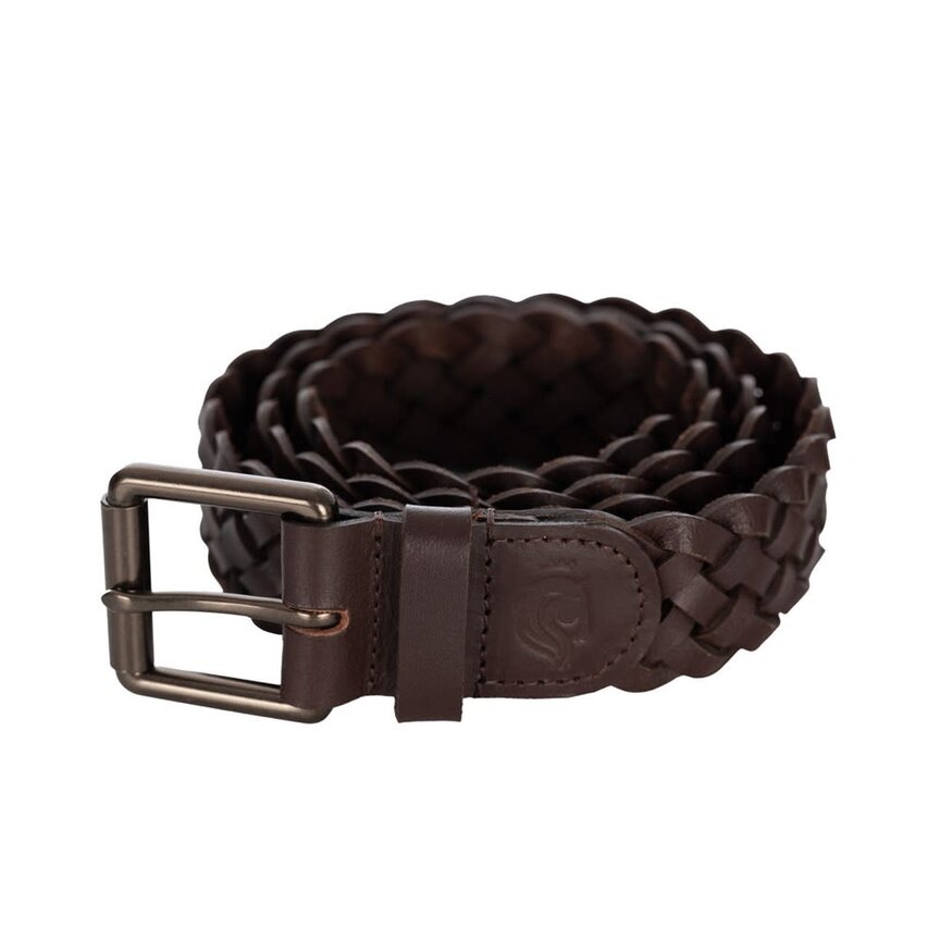 Kari Braided Wide Leather Belt