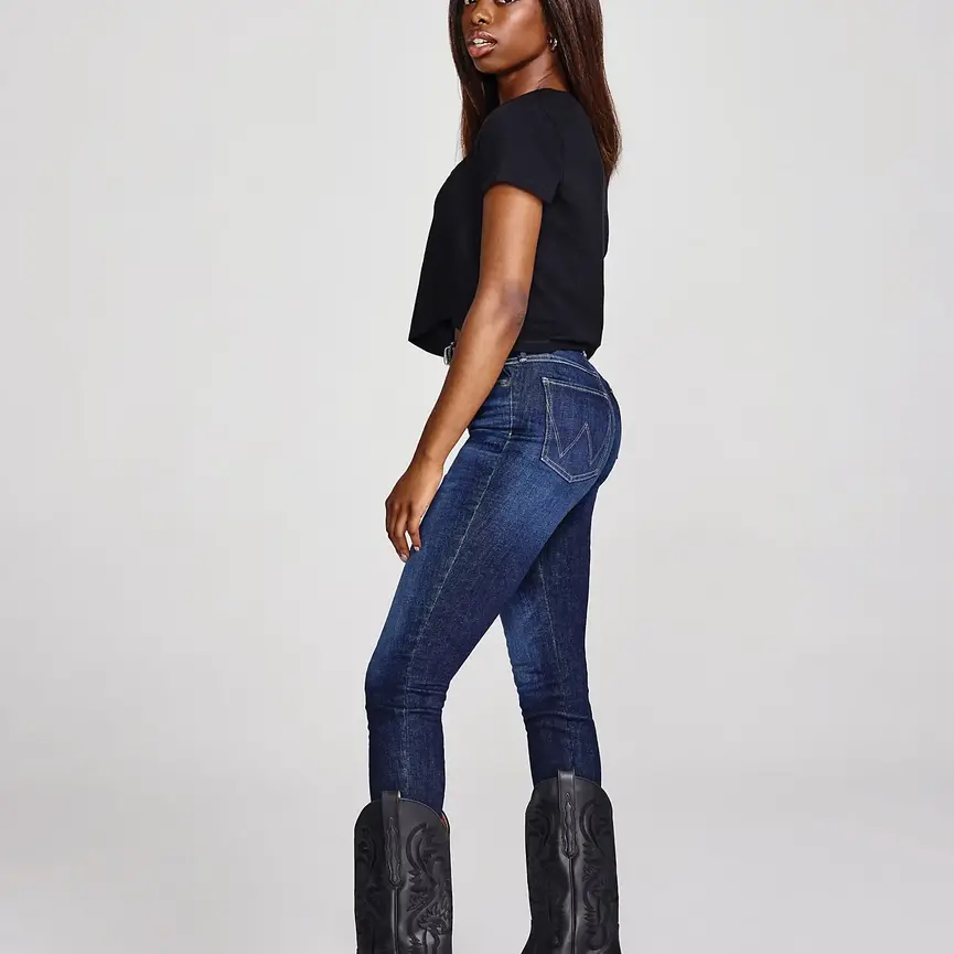 Bespoke High Rise Skinny Jean in Rae