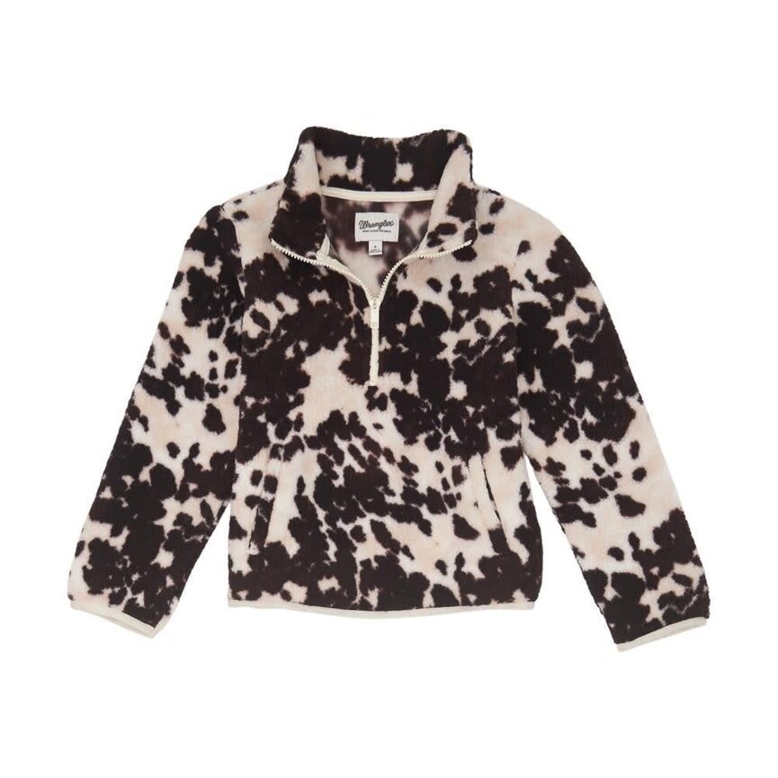 GIRL S SHERPA QUARTER ZIP SWEATSHIRT Equine Essentials Tack Laundry Services