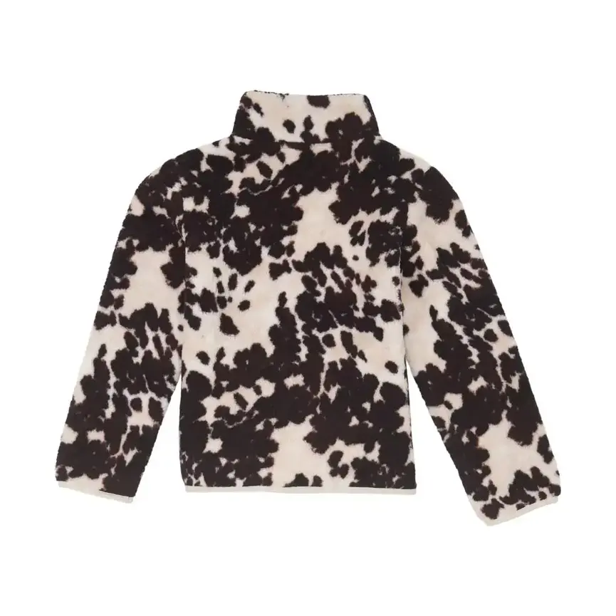GIRL'S SHERPA QUARTER ZIP SWEATSHIRT