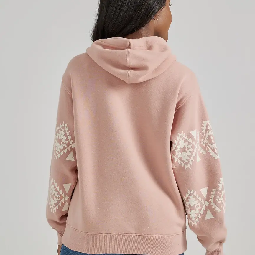 Southwest Kabel Hoodie in Pink Geo