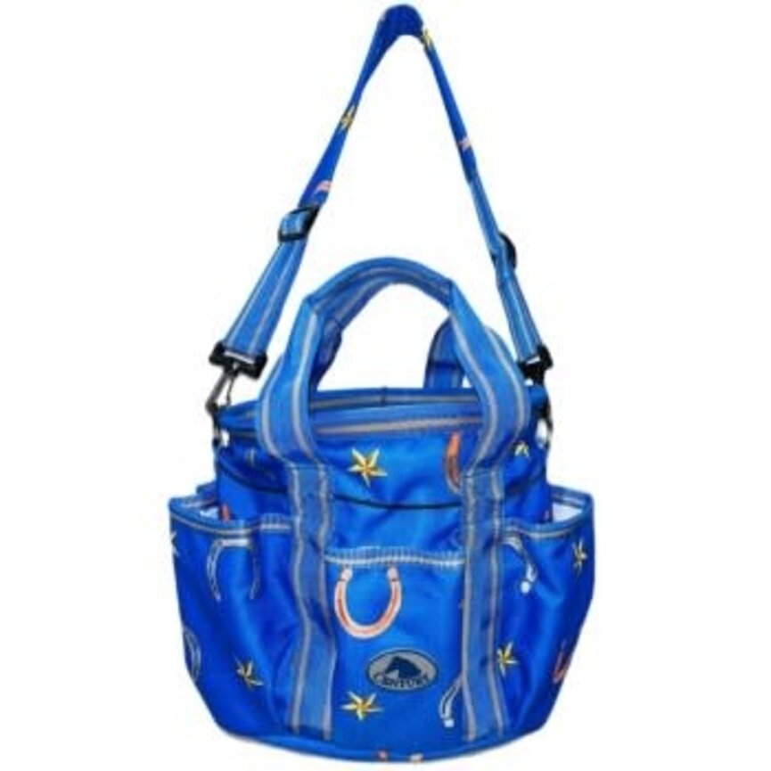 1200D HORSESHOES & STARS GROOMING TOTE