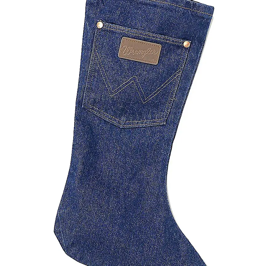 Denim Christmas Stocking