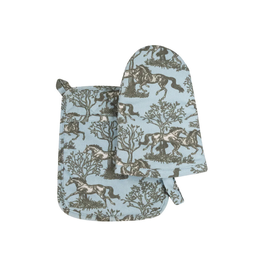 Oven Mitt and Pot Holder Set