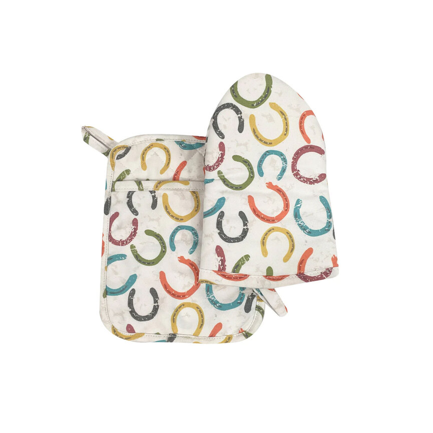 Oven Mitt and Pot Holder Set