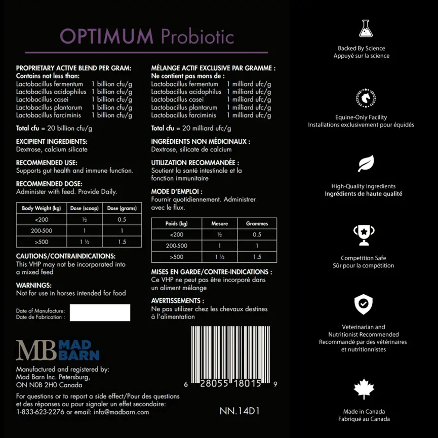 Optimum Probiotic