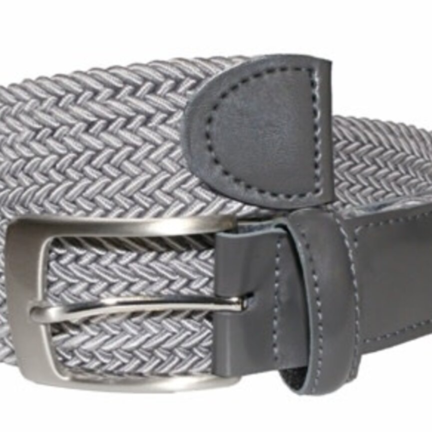 BRAIDED STRETCH WEB BELT