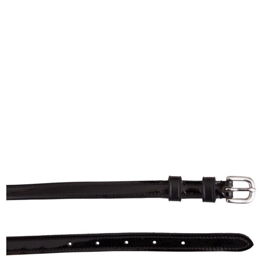 PATENT LEATHER SPUR STRAP 12MM