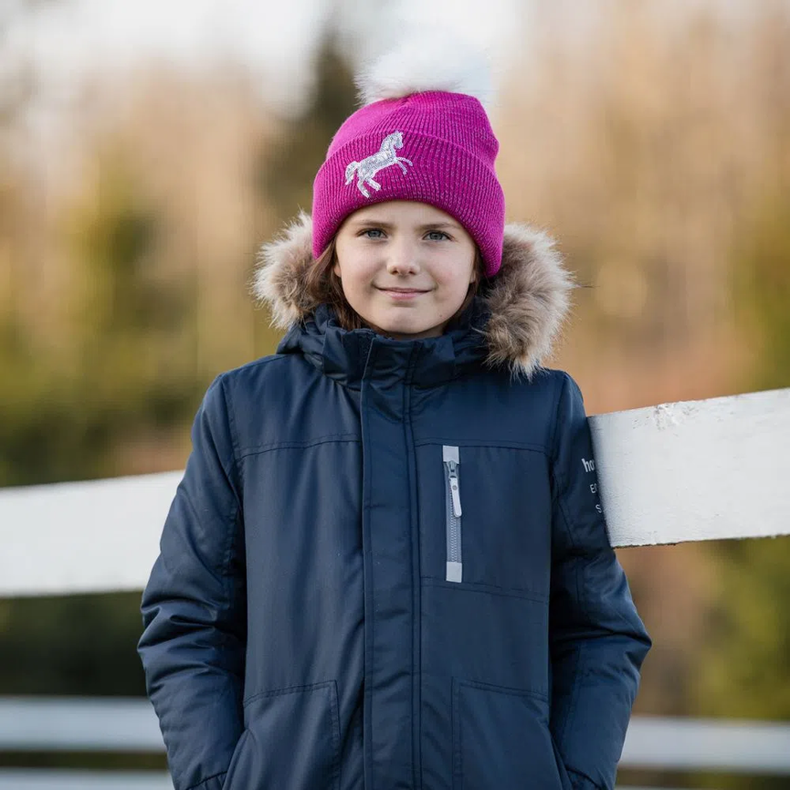 TERRY KIDS REFLECTIVE KNIT HAT
