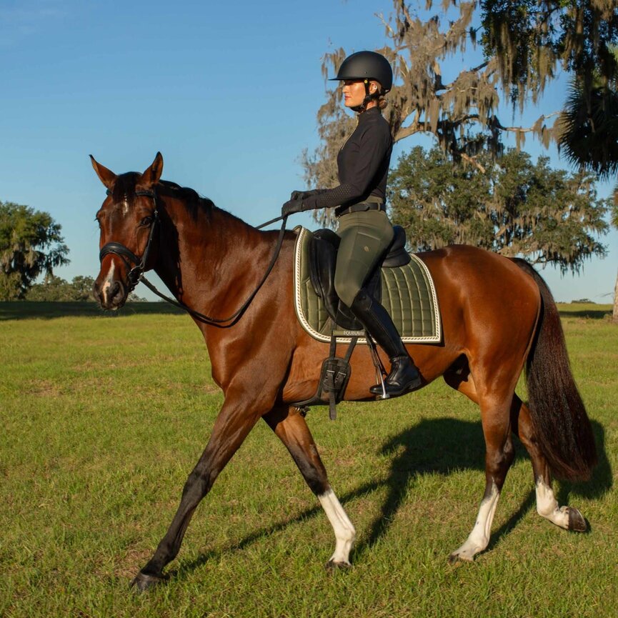 Valkyrie Anatomic Dressage Bridle with Rubber Reins - Black