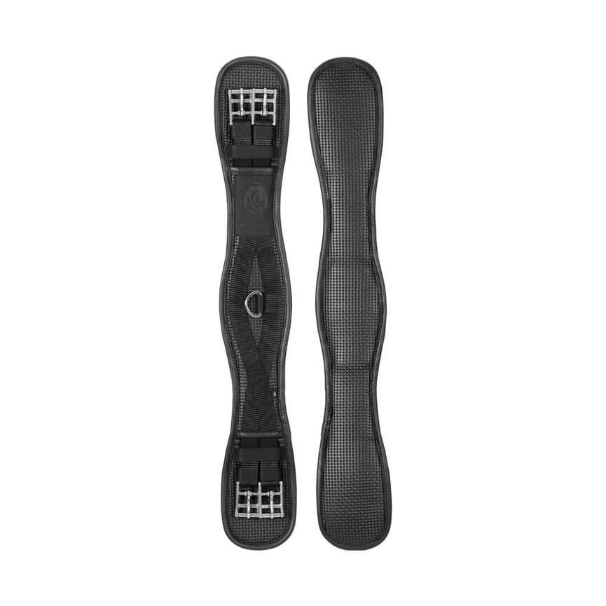 Saga Gel Dressage Girth - Black