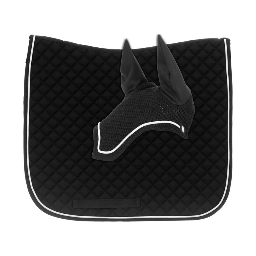 Voss Dressage Saddle Pad and Bonnet Set