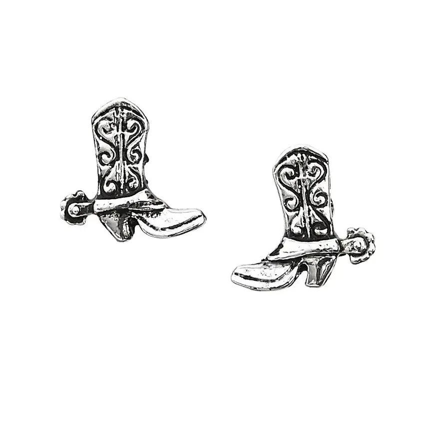Cowboy Boots Earrings with Cowboy Hat Gift Box