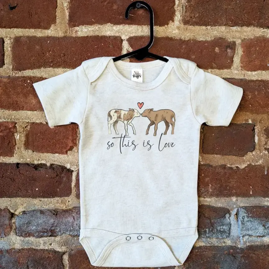 So This Is Love - Short Sleeve Bodysuit