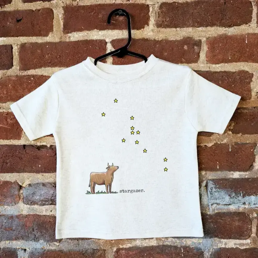 "Stargazer Cow" Toddler/Youth Tee