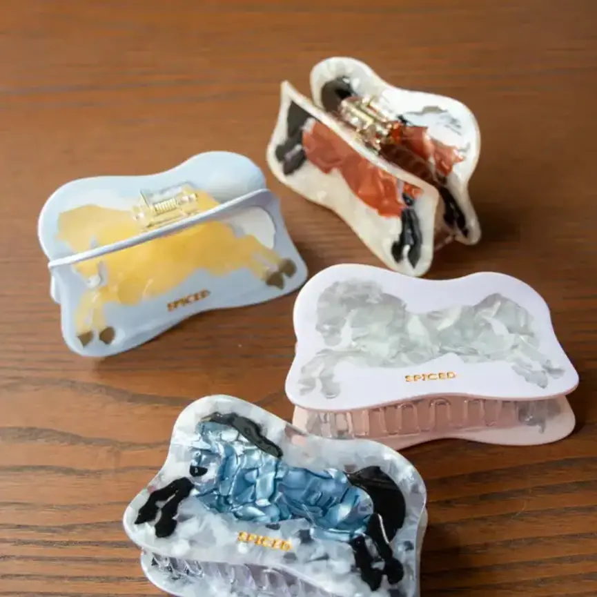 Prancing Pony Hair Clip
