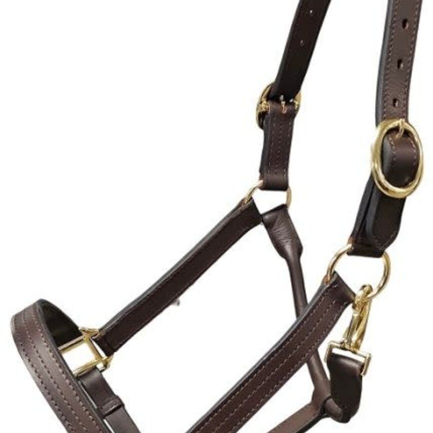 Griffith Brown Leather Halter