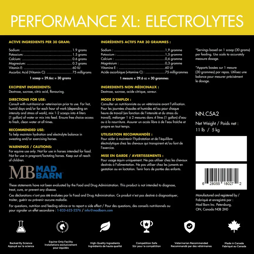 Performance XL: Electrolytes