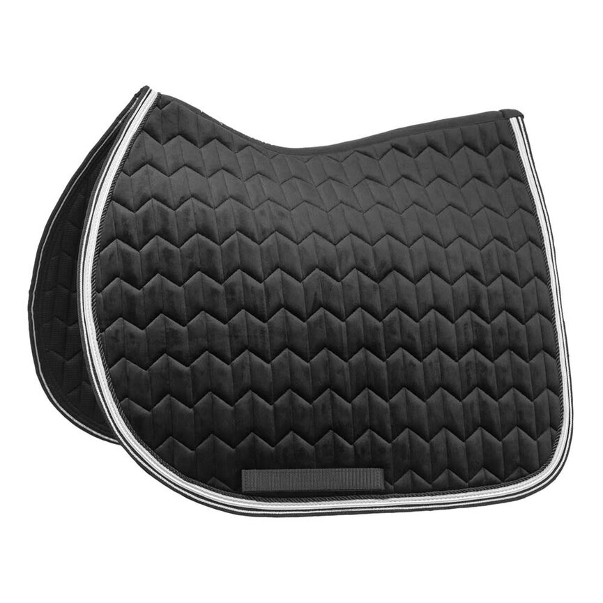 Malmo Velvet Herringbone Dressage Saddle Pad