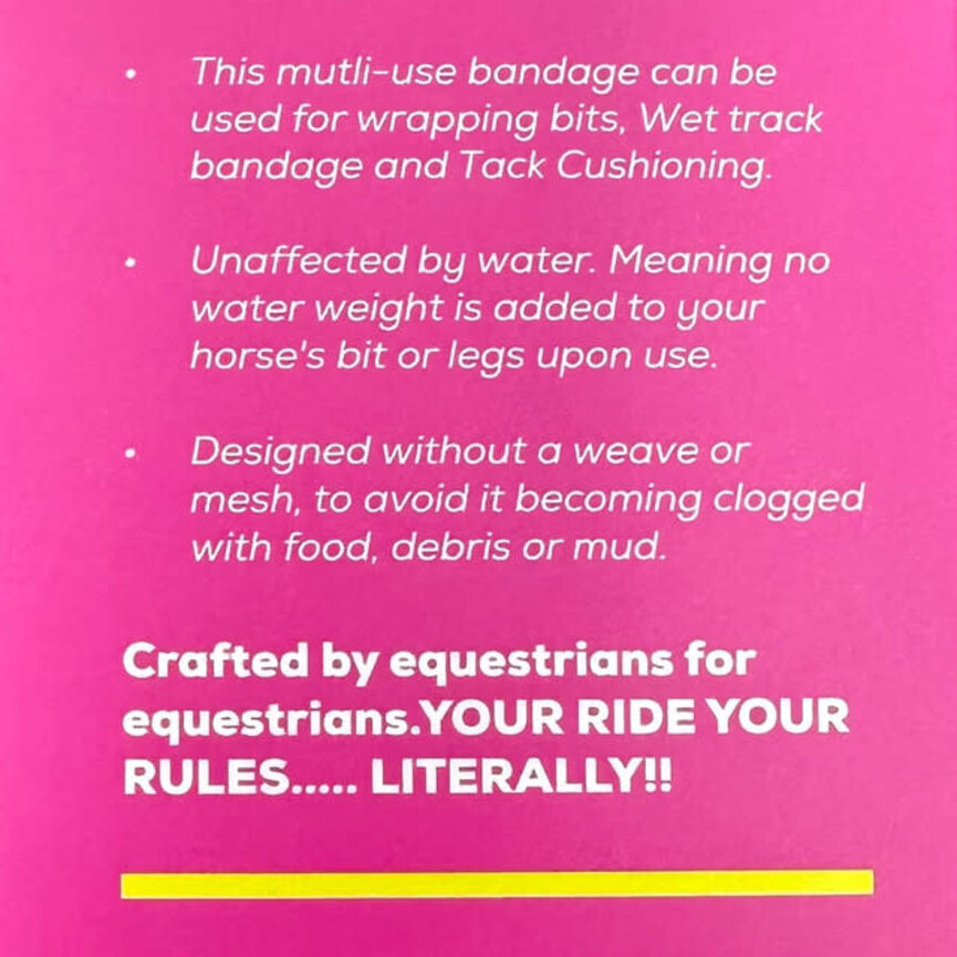 Equiglow Latex Bandage & Bit Wrap