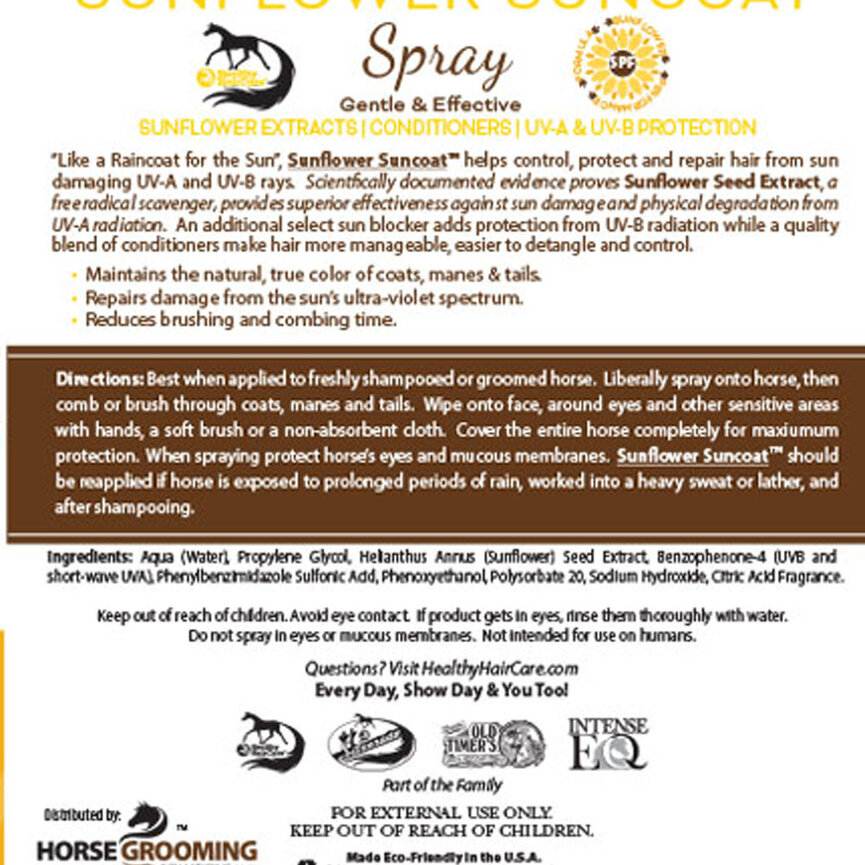 SUNFLOWER SUNCOAT 32 OZ