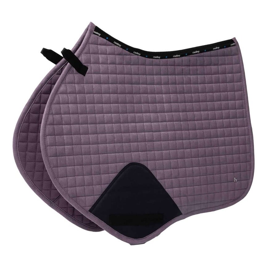 Cooling All Purpose Saddle Pad - Black Plum
