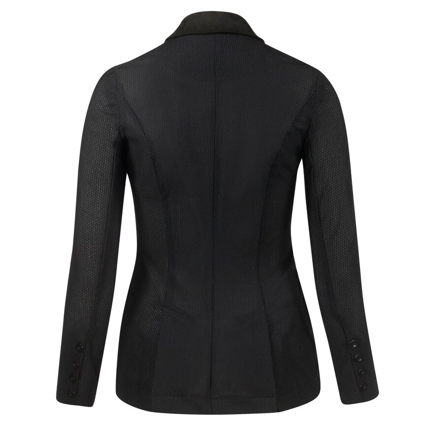 Gabrielle Womens Mesh Show Jacket - Black