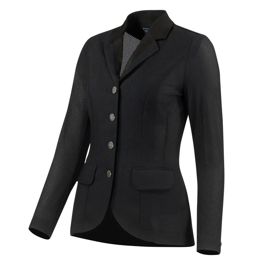 Gabrielle Womens Mesh Show Jacket - Black
