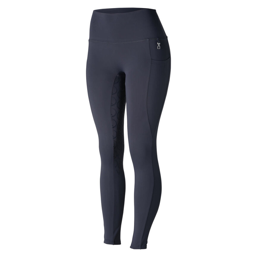Gillian Womens Silicone Full Seat Tights - Dark Navy