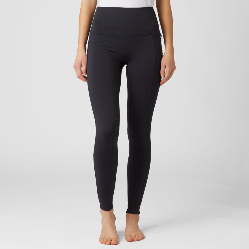 Gillian Womens Silicone Full Seat Tights - Dark Navy