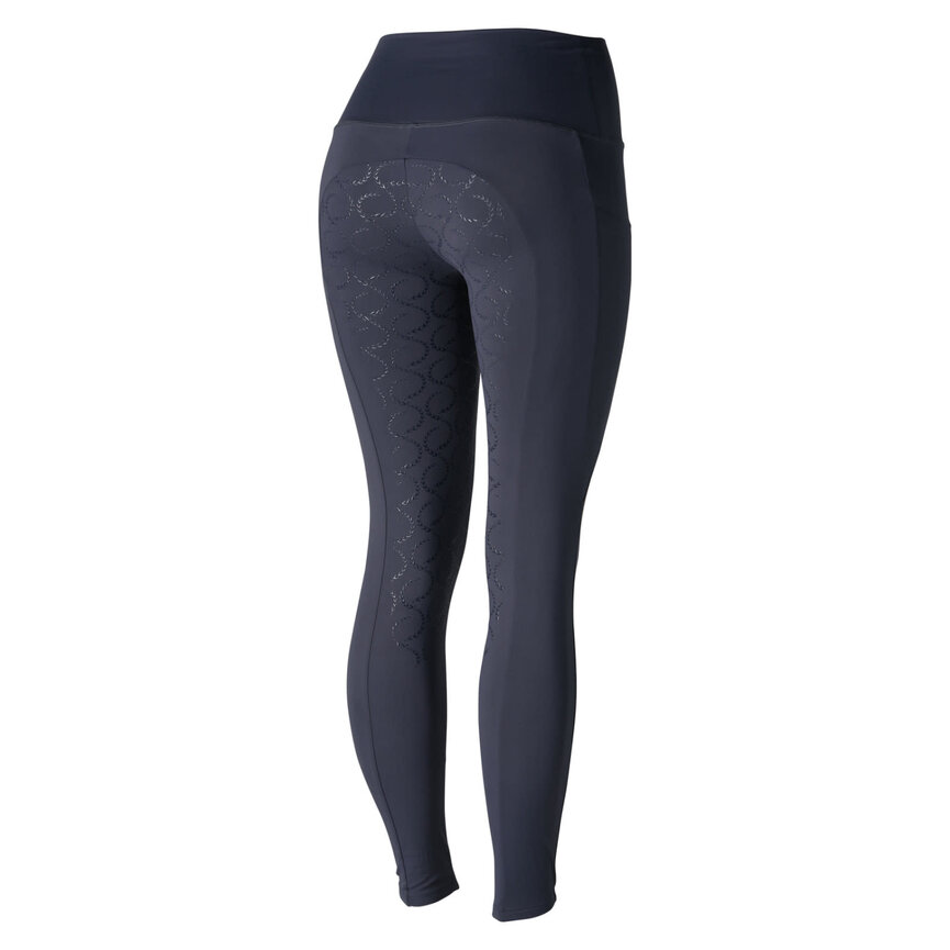 Gillian Womens Silicone Full Seat Tights - Dark Navy