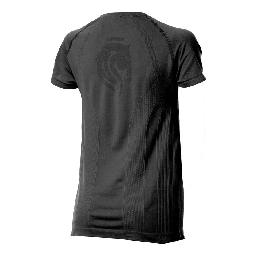 Elin Womens Seamless Short Sleeve Top