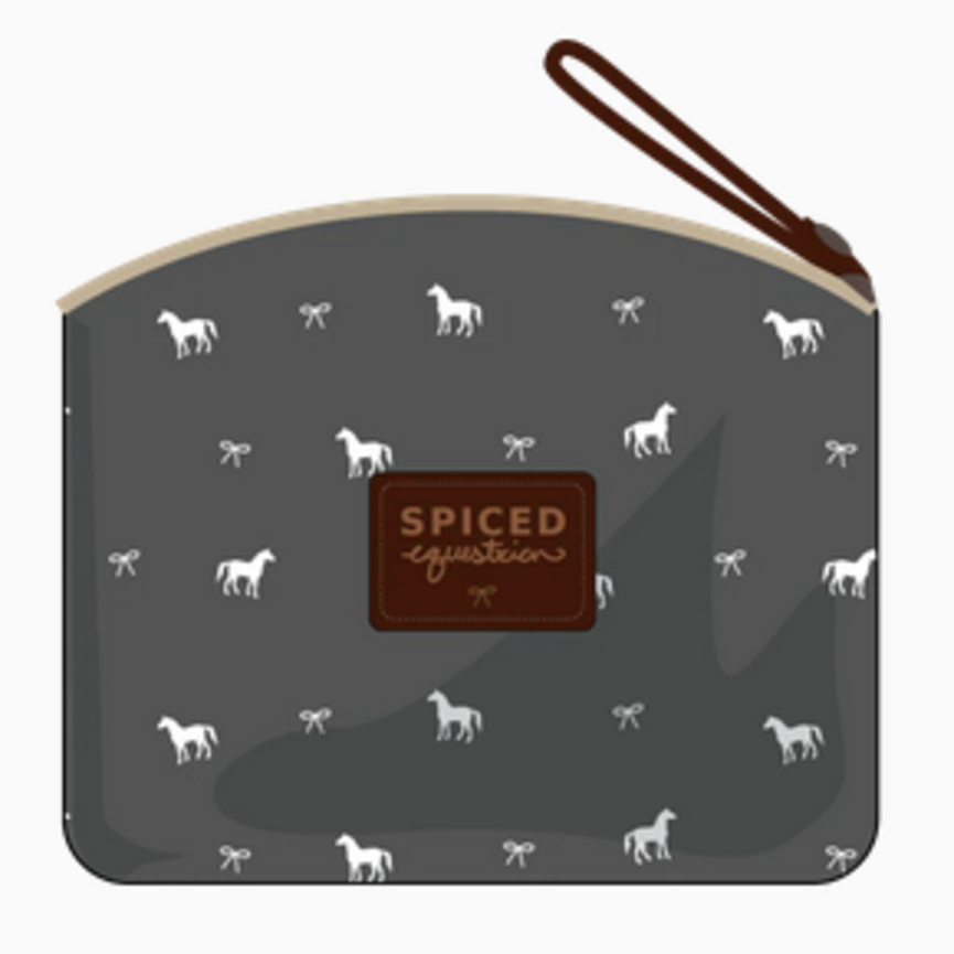 PONY PRINT MAKEUP BAG
