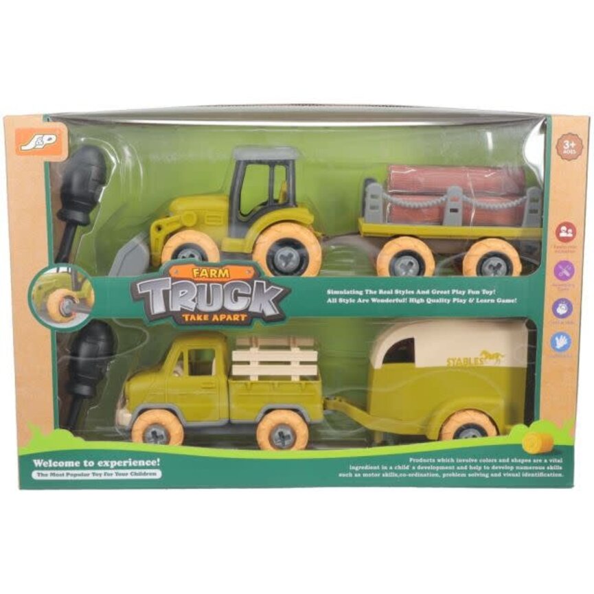 TRUCK & TRACTOR DIY SET