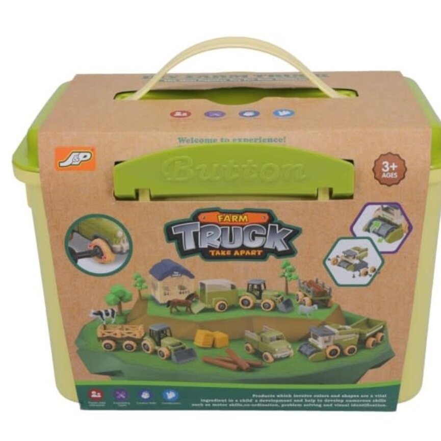Toy Truck & Stable Set