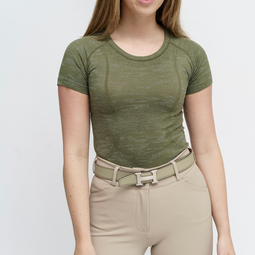 KENNEDY SEAMLESS SHORT SLEEVE IN WALL STREET CAMO