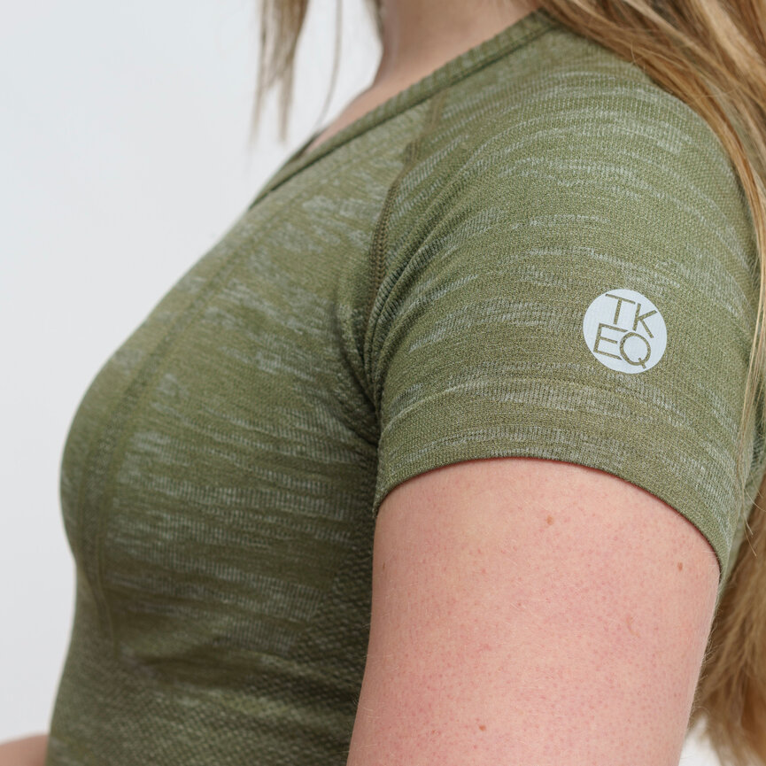 KENNEDY SEAMLESS SHORT SLEEVE IN WALL STREET CAMO