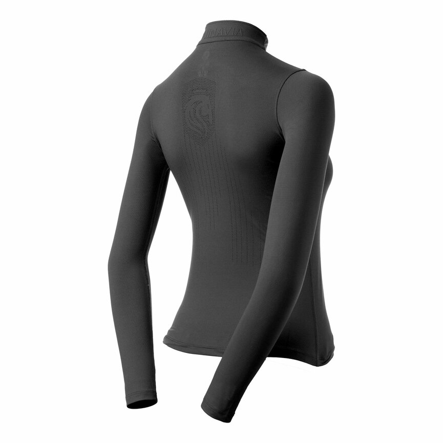 Kari Womens NordicAir Long Sleeve Sun Shirt - Black