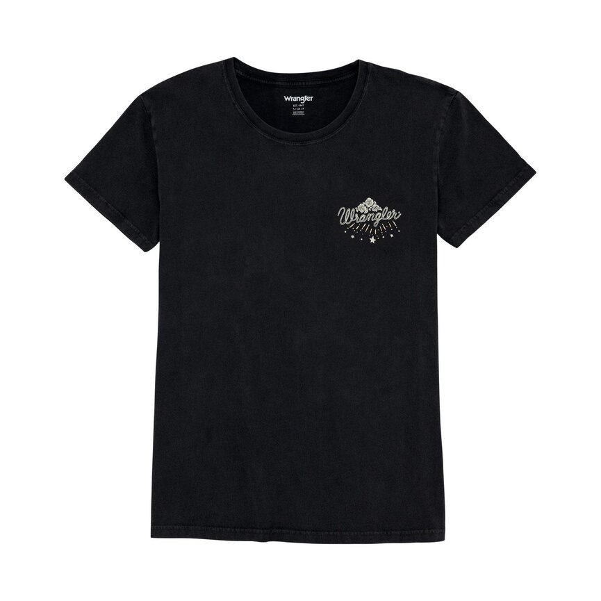 Retro Graphic Short Sleeve T-Shirt - Boyfriend Fit - Phantom