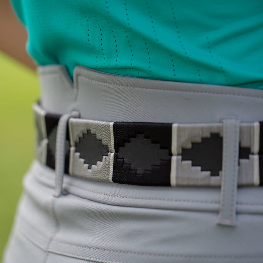 Siri Polo Belt - Black/Grey