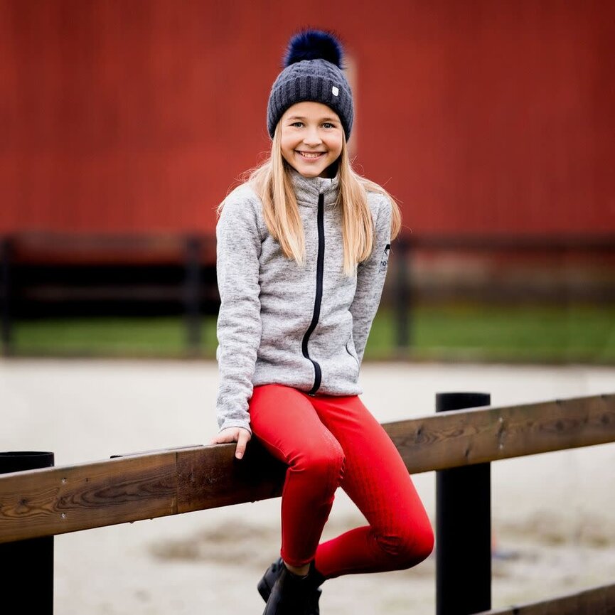THEODOR KIDS KNIT FLEECE JACKET