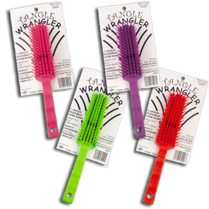 TANGLE WRANGLER BRUSH (ASSORTED)