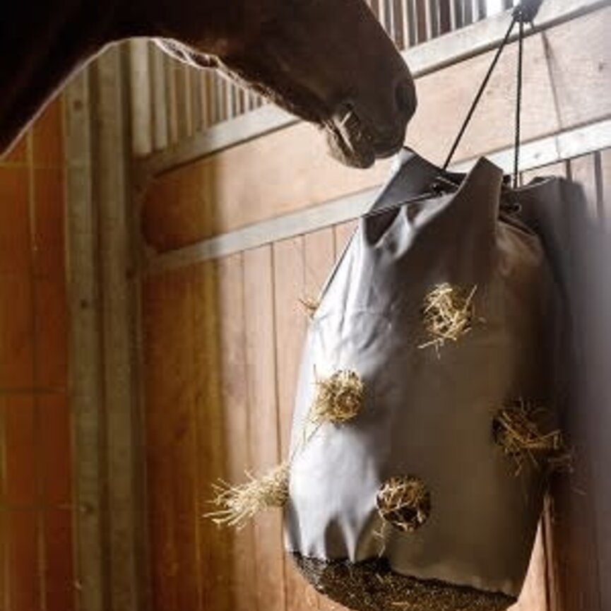 Hay Bag with Mesh Bottom
