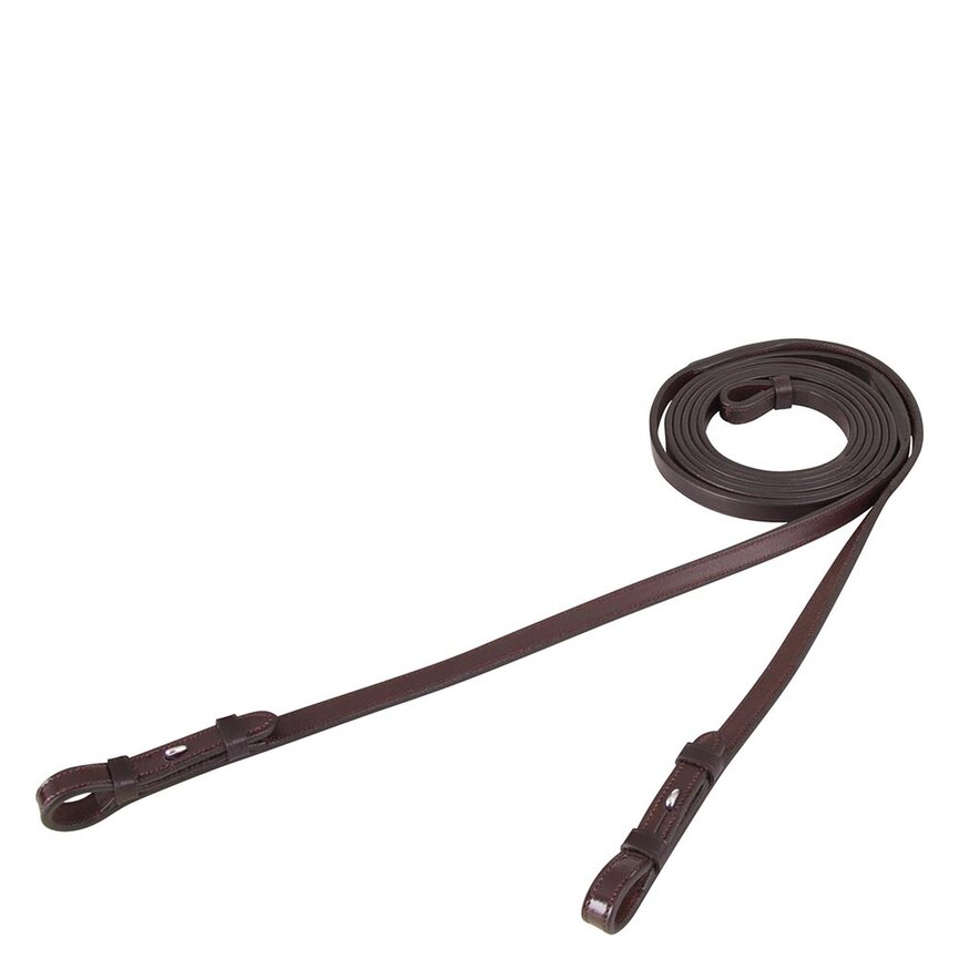 LEATHER CURB REINS