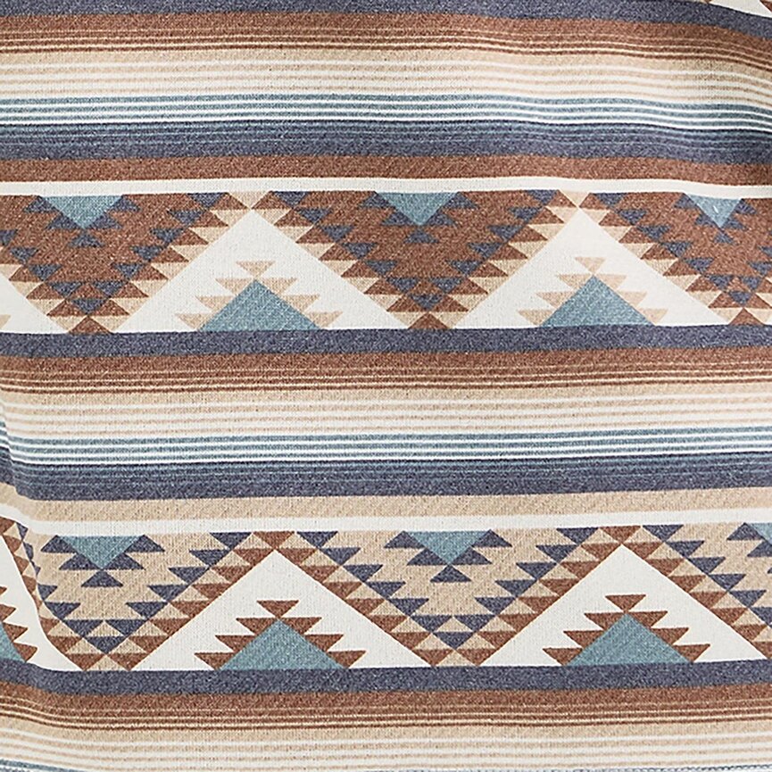 Retro Relaxed Hoodie - Aztec