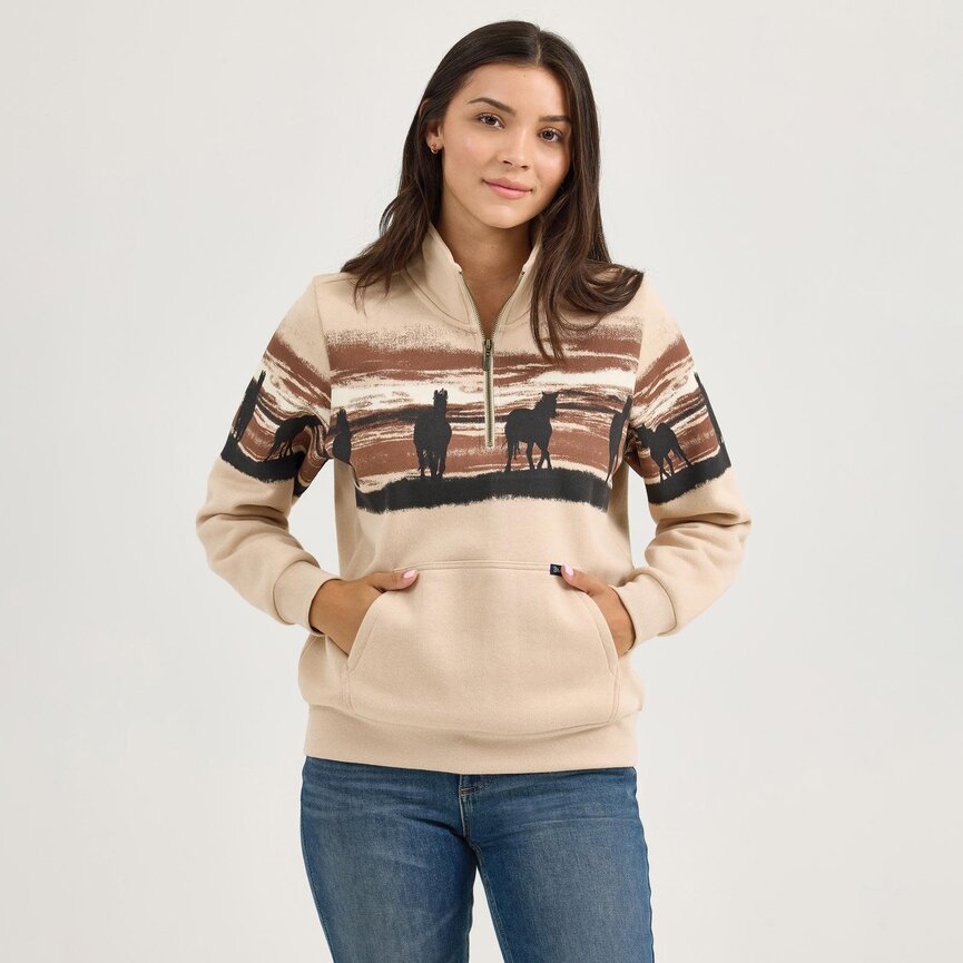Retro Western Vintage Sweater - Scenic