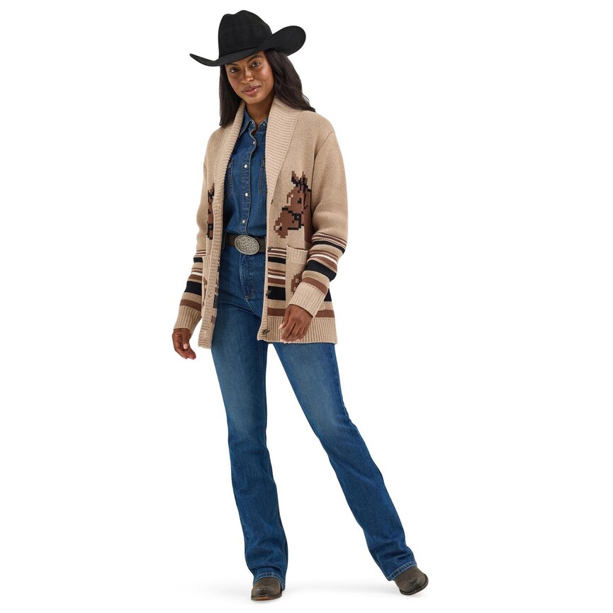 Retro Americana Cardigan - GPA Horse