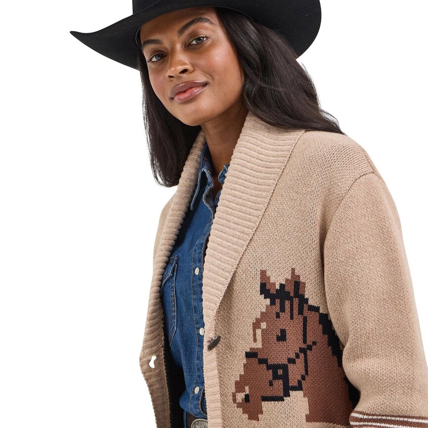 Retro Americana Cardigan - GPA Horse