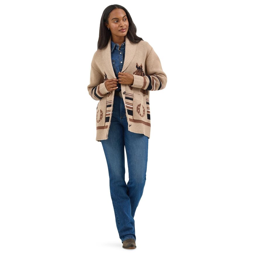 Retro Americana Cardigan - GPA Horse